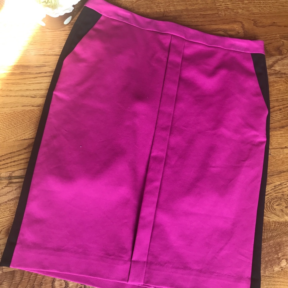 Hot Pink Pencil Skirt, size 8